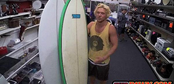  Surfer dude wants in the ass